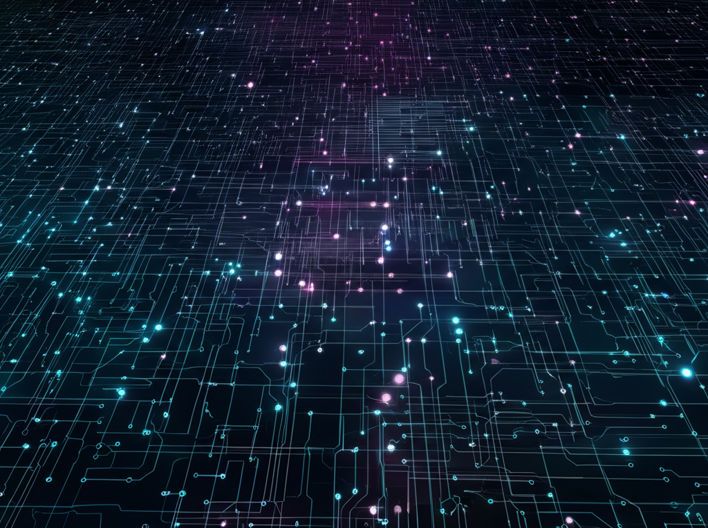 Tech Grid Pattern